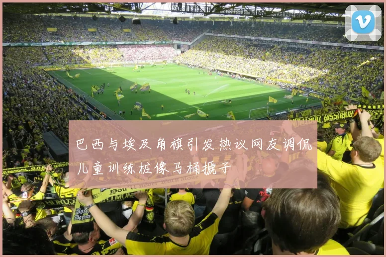 巴西与埃及角旗引发热议网友调侃儿童训练桩像马桶搋子